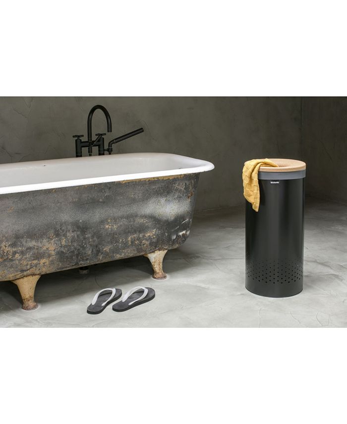 Brabantia Laundry Hamper, 9.2 Gallon, Cork Lid Macy's