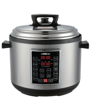 14 Qt. Electric Pressure Cooker XXL with 12-Presets, Silver