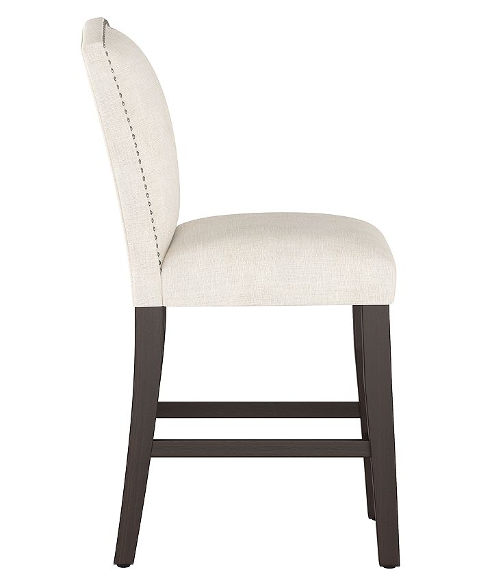 Skyline Callon Nail Button Counter Stool Macy's