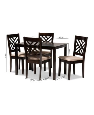 Caron 5pc Dining Set
