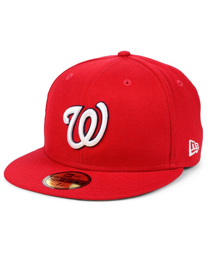 New Era Washington Nationals Opening Day 59FIFTY-FITTED-FITTED Cap - Macy's