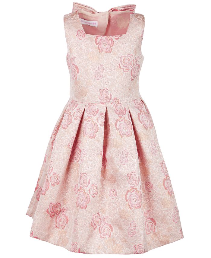 Girls jacquard dress sale