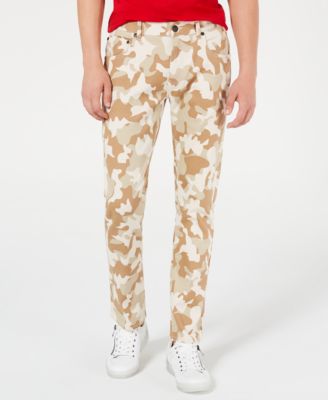 INC International Concepts - Men's Slim-Fit Camo Jeans
