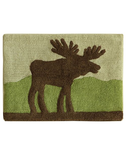 Bacova Lodge Moose Bath Rug 22"x30" & Reviews Bath Rugs & Bath Mats