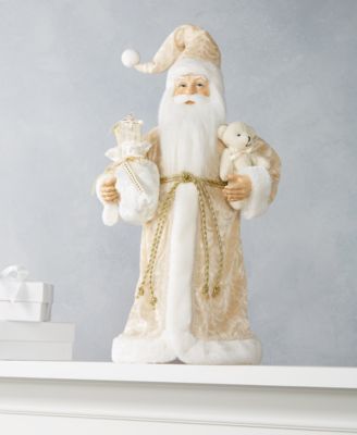 Holiday Lane - Tree Topper Musical Santa with LED Lights