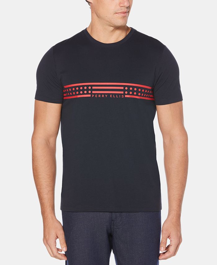 Perry Ellis Men's Logo-Graphic T-Shirt & Reviews - T-Shirts - Men - Macy's