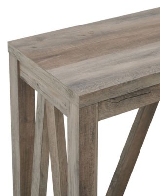 52" Modern Farmhouse Entryway Table