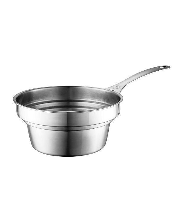 Le Creuset 2 2 Qt Stainless Steel Double Boiler Insert Reviews Cookware Kitchen Macy S