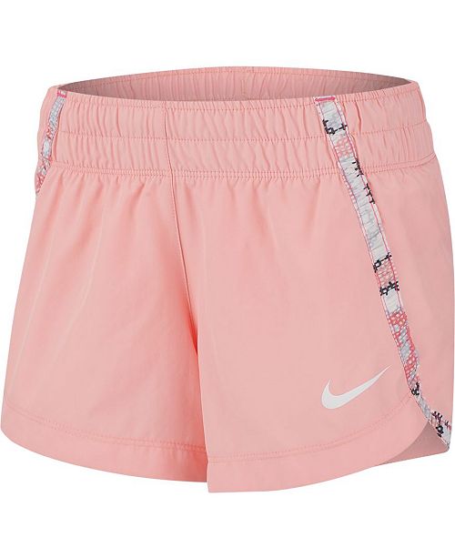 Nike Big Girls Printed Trim Dri Fit Shorts Reviews Kids Macy S