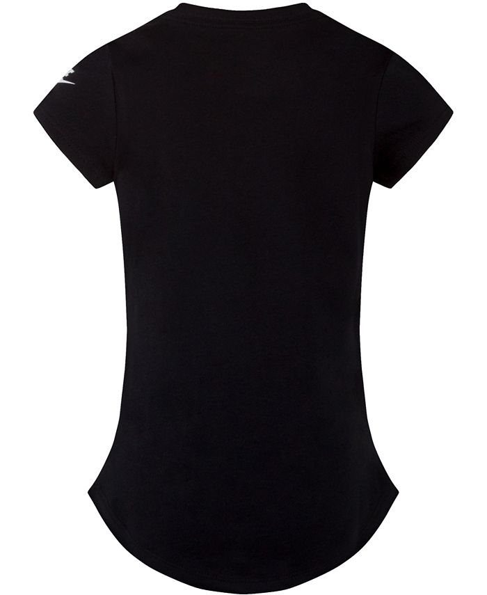 Nike Little Girls Logo-Print Cotton T-Shirt & Reviews - Shirts & Tops ...