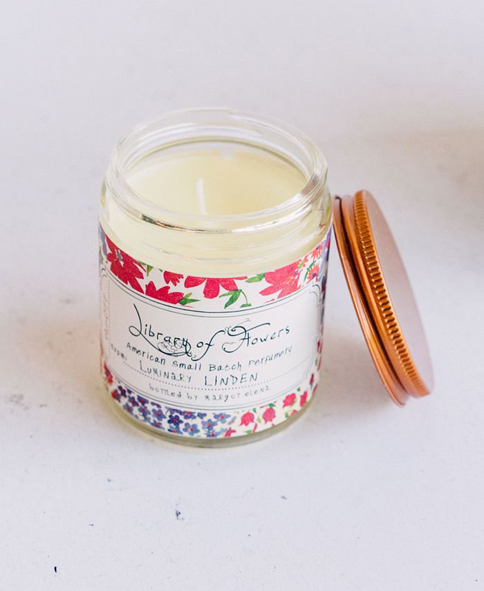 Library of Flowers Linden Candle, 5oz. Macy's