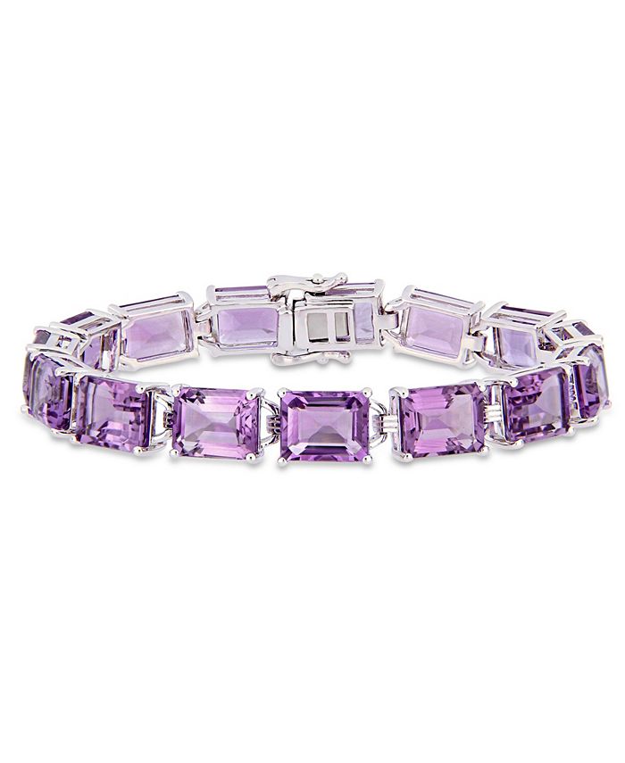 Macy's amethyst hotsell bracelet