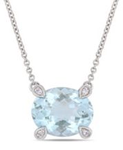 Aquamarine 2024 necklace macys