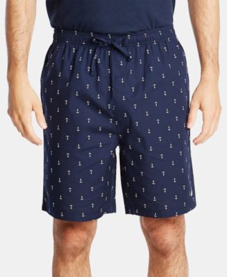 Nautica Men's Cotton Anchor-Print Pajama Shorts - Macy's
