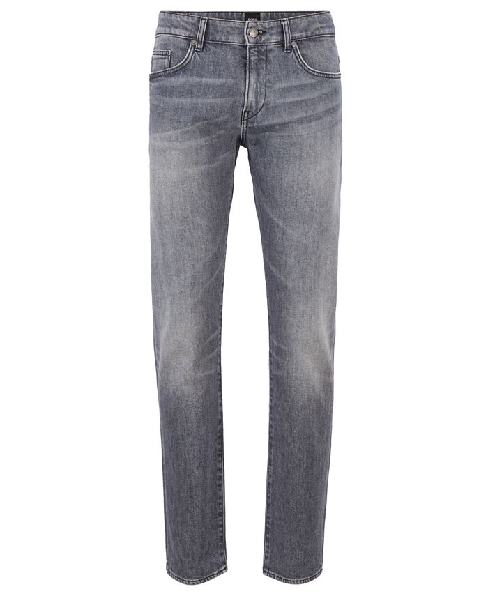 Hugo Boss BOSS Men's Delaware3-1 Slim-Fit Italian Stretch-Denim Jeans ...