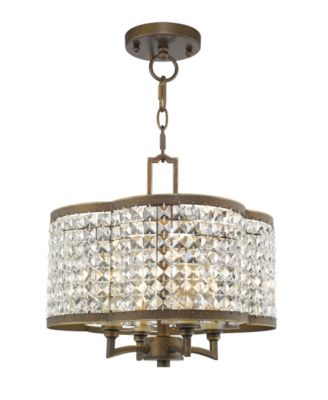 Livex - Grammercy 4-Light Convertible Mini Chandelier/Ceiling Mount