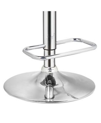 Bentwood Wood Bar Stool with Diamond Quilted Finish Curved Seat and Back