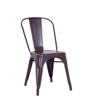 Ac Pacific Modern Metal Kitchen Dining Chair Set of 2