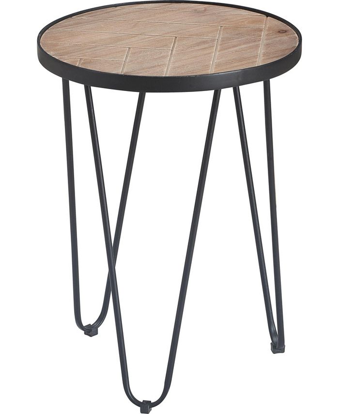 Truly Home Farmhouse Side Table, Quick Ship Macy's