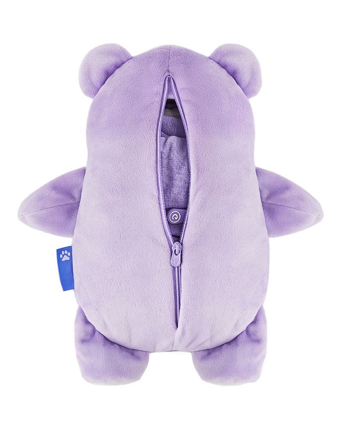 Cubcoats Toddler and Big Girls Bori The Bear 2in1 Stuffed Animal