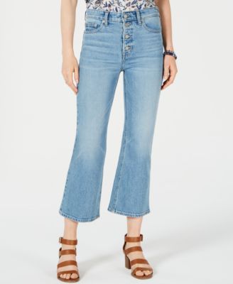 Lucky Brand Bridgette Button-Fly Flare Jeans