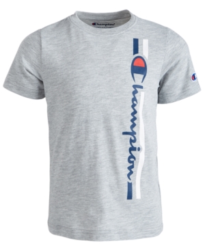 Champion Big Boys Vertical Logo Print T-shirt