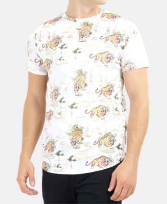 Brave Soul - Men's Roaring Tigers Graphic T-Shirt