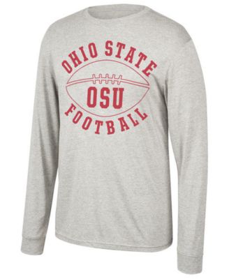 J America - Tri-Blend Football Long Sleeve T-Shirt