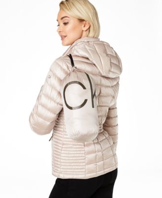 calvin klein puffer jacket macys
