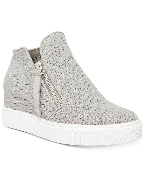 Steve Madden Women S Camden Knit Wedge Sneakers Reviews