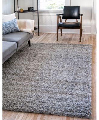 Solid Shag SS1 5' x 8' Area Rug