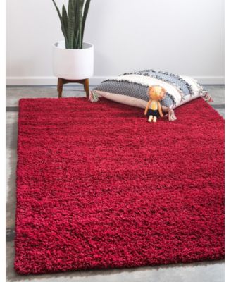 Solid Shag SS1 5' x 8' Area Rug
