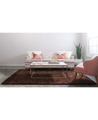 Solid Shag SS1 5' x 8' Area Rug