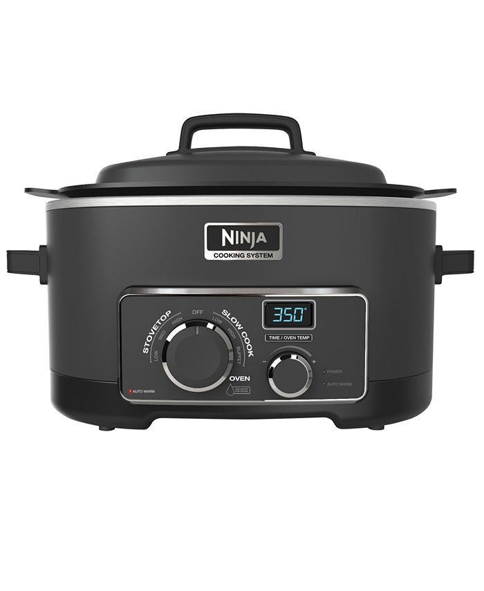 Foodi Black Chrome 8 qt 9-in-1 Deluxe Pressure Cooker by Ninja at