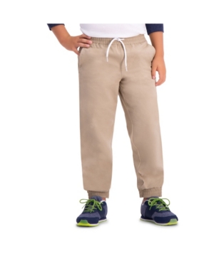 Haggar Husky Boys The Jogger Reg Fit Flat Front Pant
