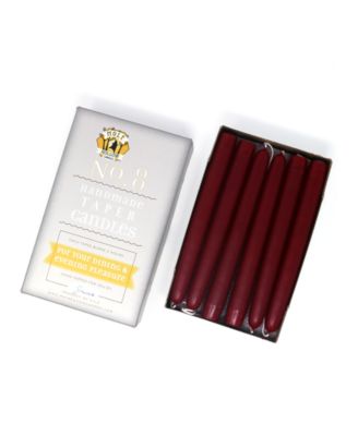 8" Taper Candles, Set of 12