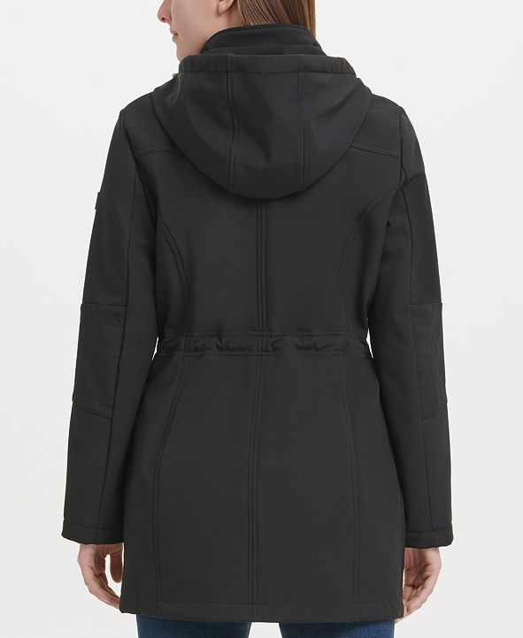DKNY Hooded Anorak Jacket & Reviews - Coats - Women - Macy's