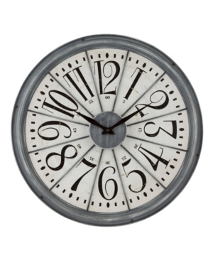 La Crosse Technology La Crosse Clock 20" Alice Wall Clock In Gray