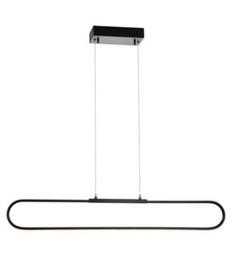 Ned 39" Dimmable Adjustable Integrated LED Metal Linear Pendant