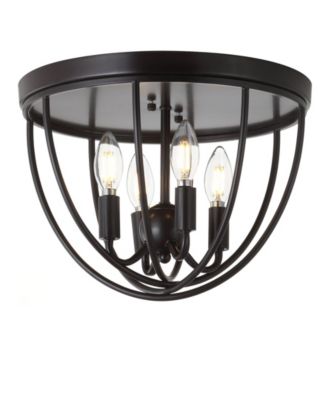 Peter 13.75" Metal LED Flush Mount