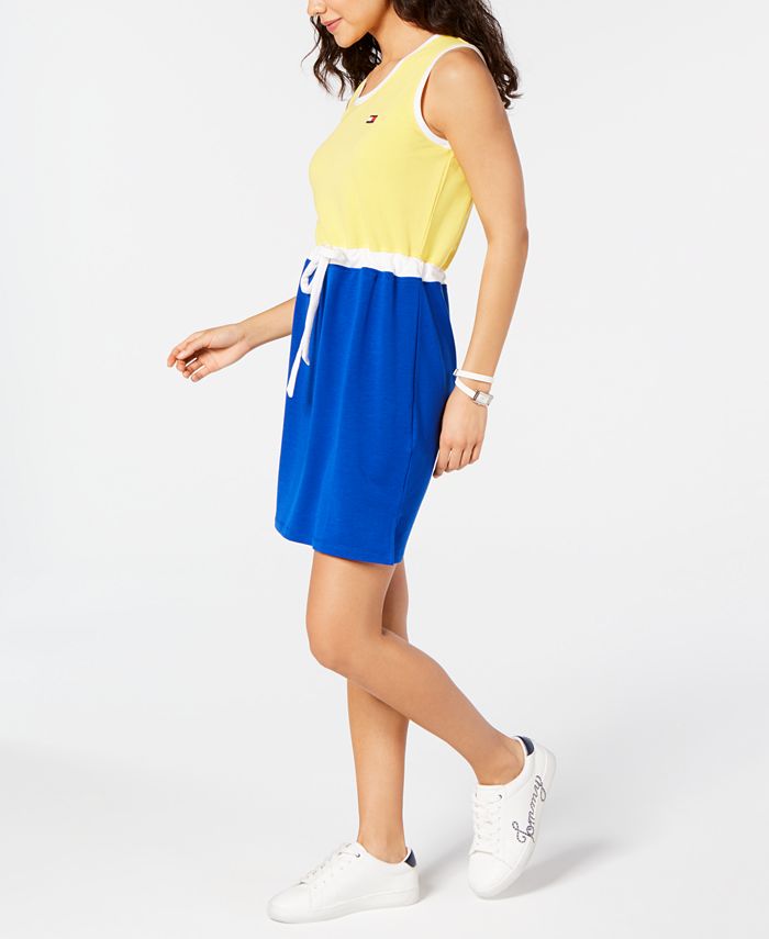 Summer Girls Breathable Comfort Set Round Collar Ruffle Edge Sleeveless Drawstring T-shirt White Skirt