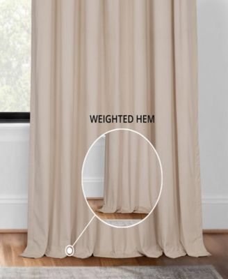 Signature Extra Wide Velvet Blackout Curtain