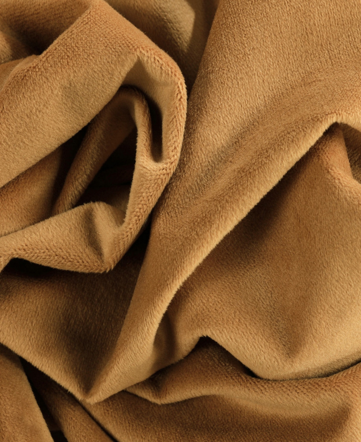 Half Price Drapes Amber Gold Signature Extra Wide Velvet Blackout Curtain In Beige,tan