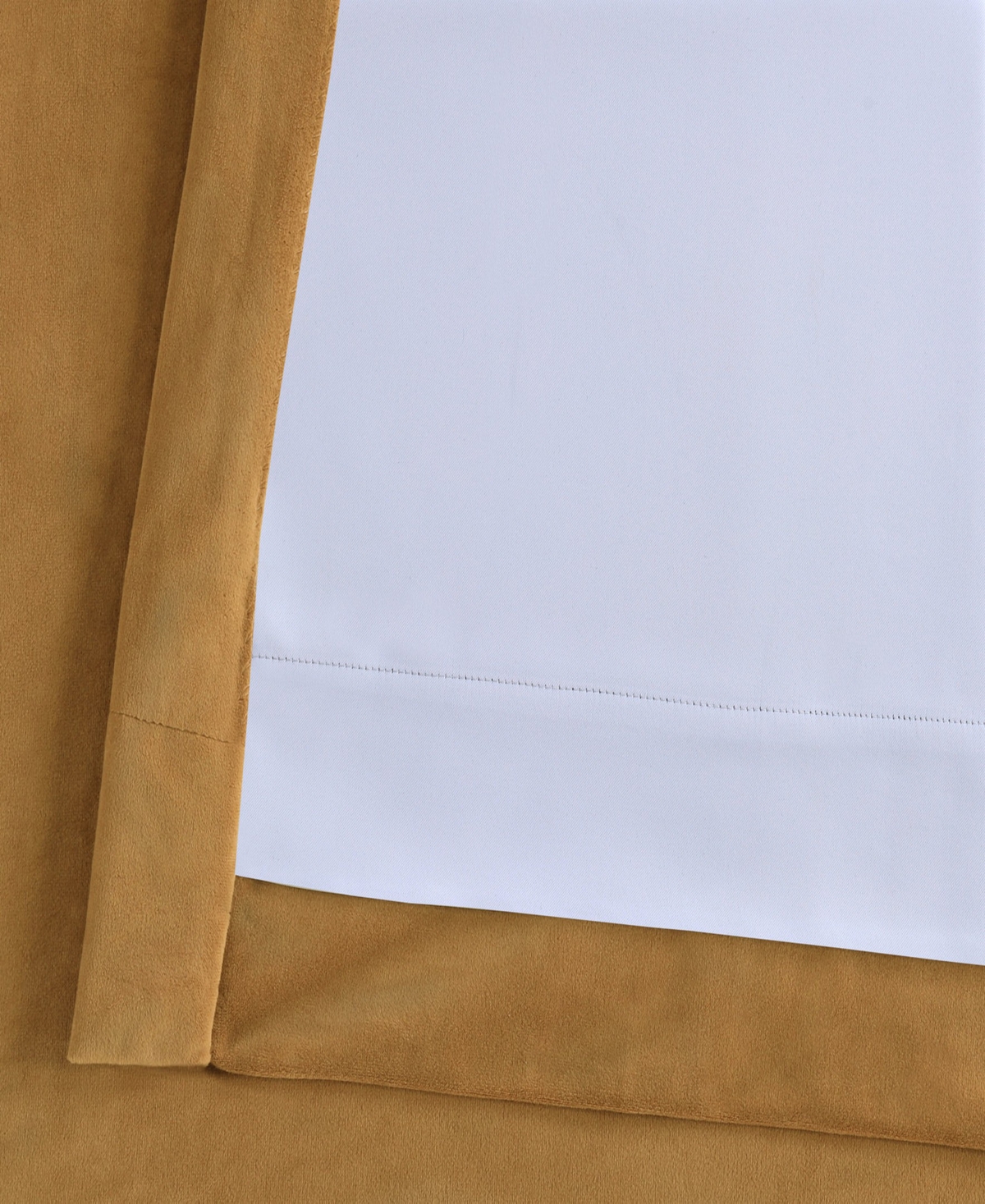 Half Price Drapes Amber Gold Signature Extra Wide Velvet Blackout Curtain In Beige,tan