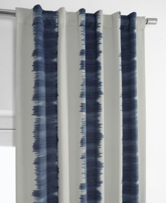 Flambe Striped Room Darkening Curtain