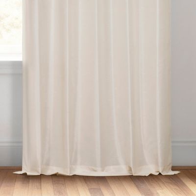 Vintage Textured Faux Dupioni Silk Blackout Curtain