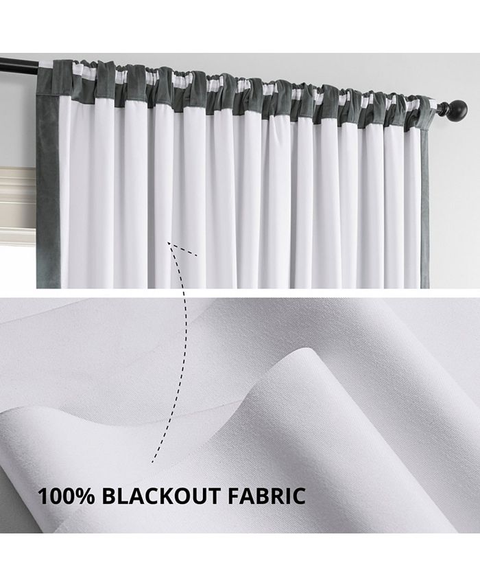 Exclusive Fabrics & Furnishings Signature Extra Wide Blackout Velvet