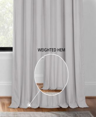 Signature Extra Wide Velvet Blackout Curtain