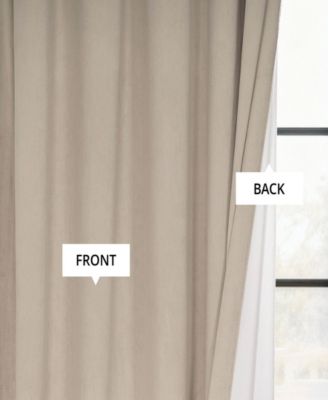 Signature Extra Wide Velvet Blackout Curtain