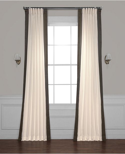Exclusive Fabrics Furnishings Vertical Color Block Panama 50 X